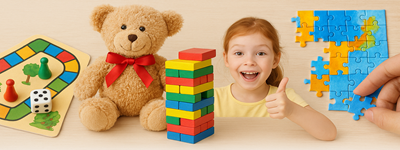 Gry, puzzle, zabawki 